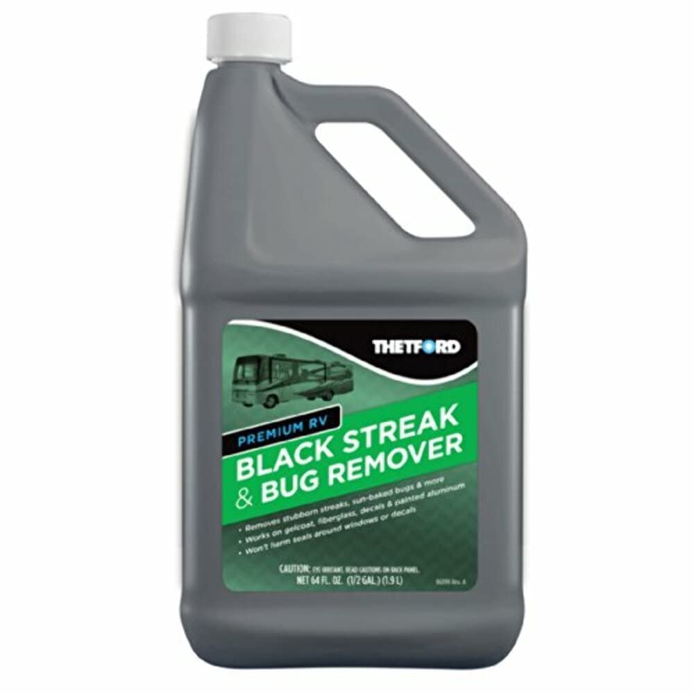 Thetford Premium RV Remover in action spray application to remove bugs