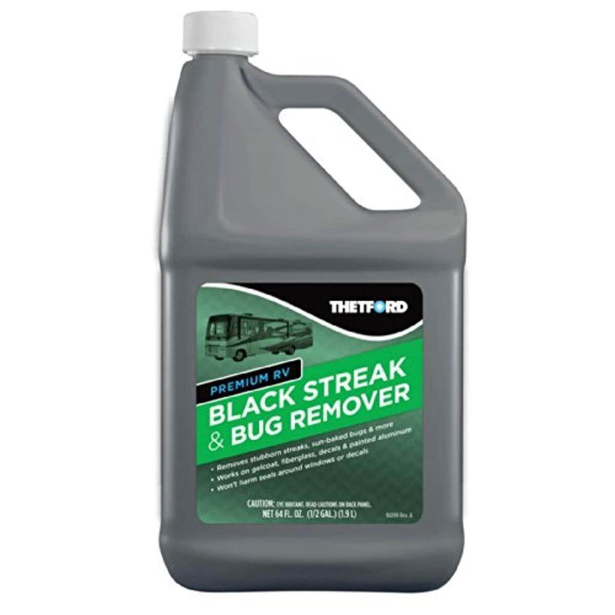 Thetford cleaner removes black streaks and tough stains on vehicles