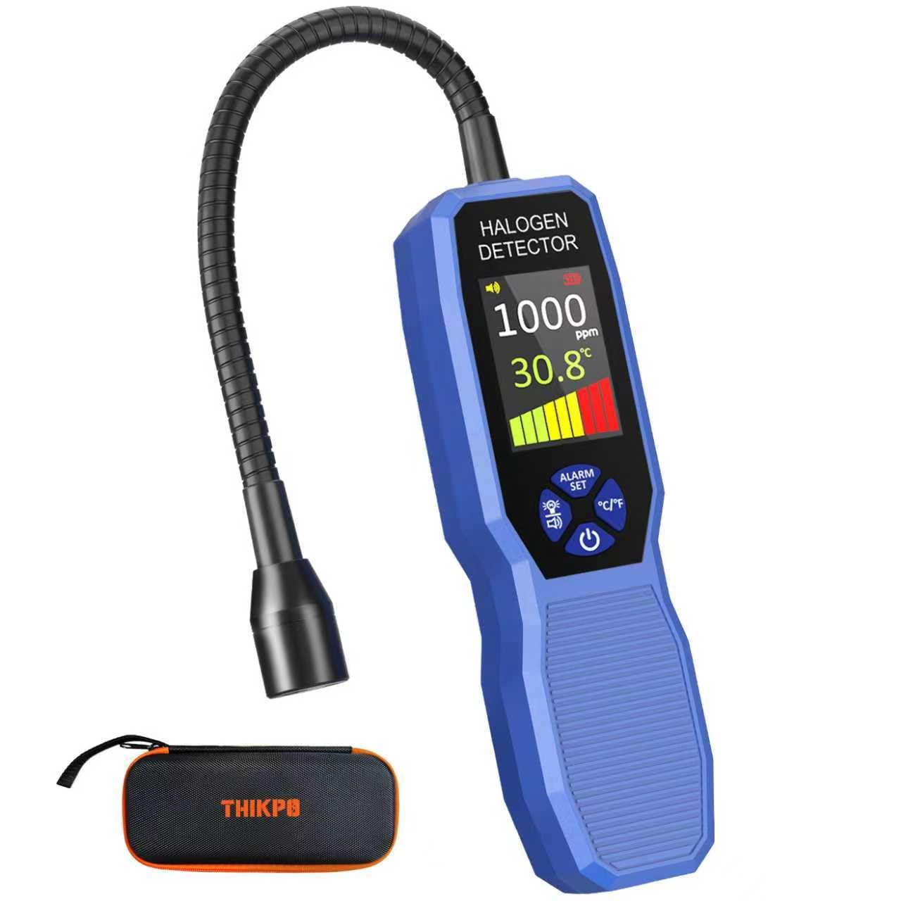 THIKPO Freon leak detector with LCD display for quick leak status in auto repair