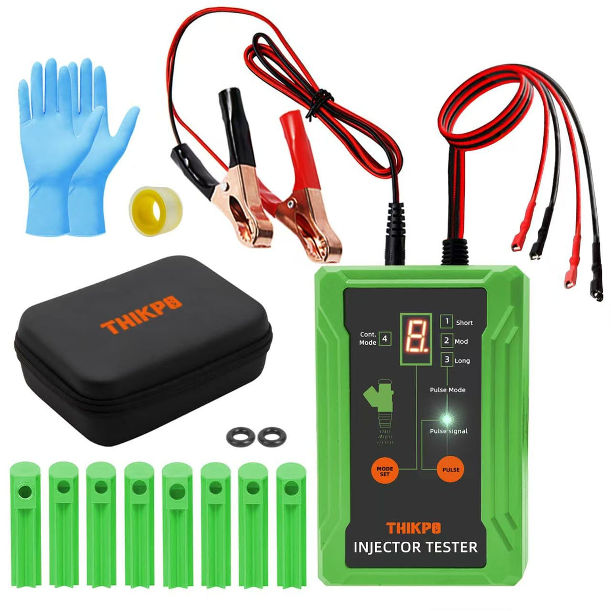 THIKPO fuel injector tester kit LCD display for quick diagnostics