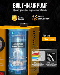 THIKPO EVAP system testing visualizes leaks clearly
