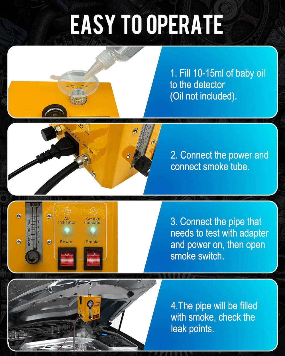 THIKPO pressure gauge enables precise leak testing