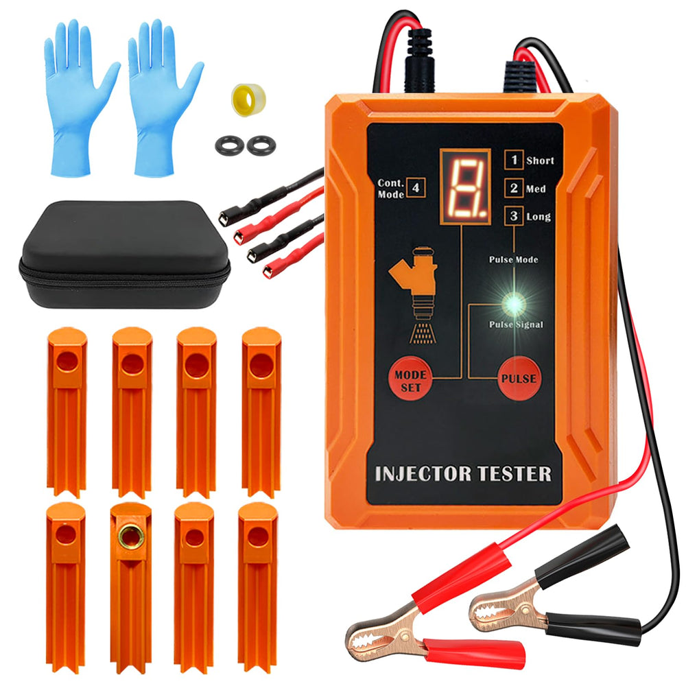 THIKPO universal injector tester kit front view with LCD display for diagnostics