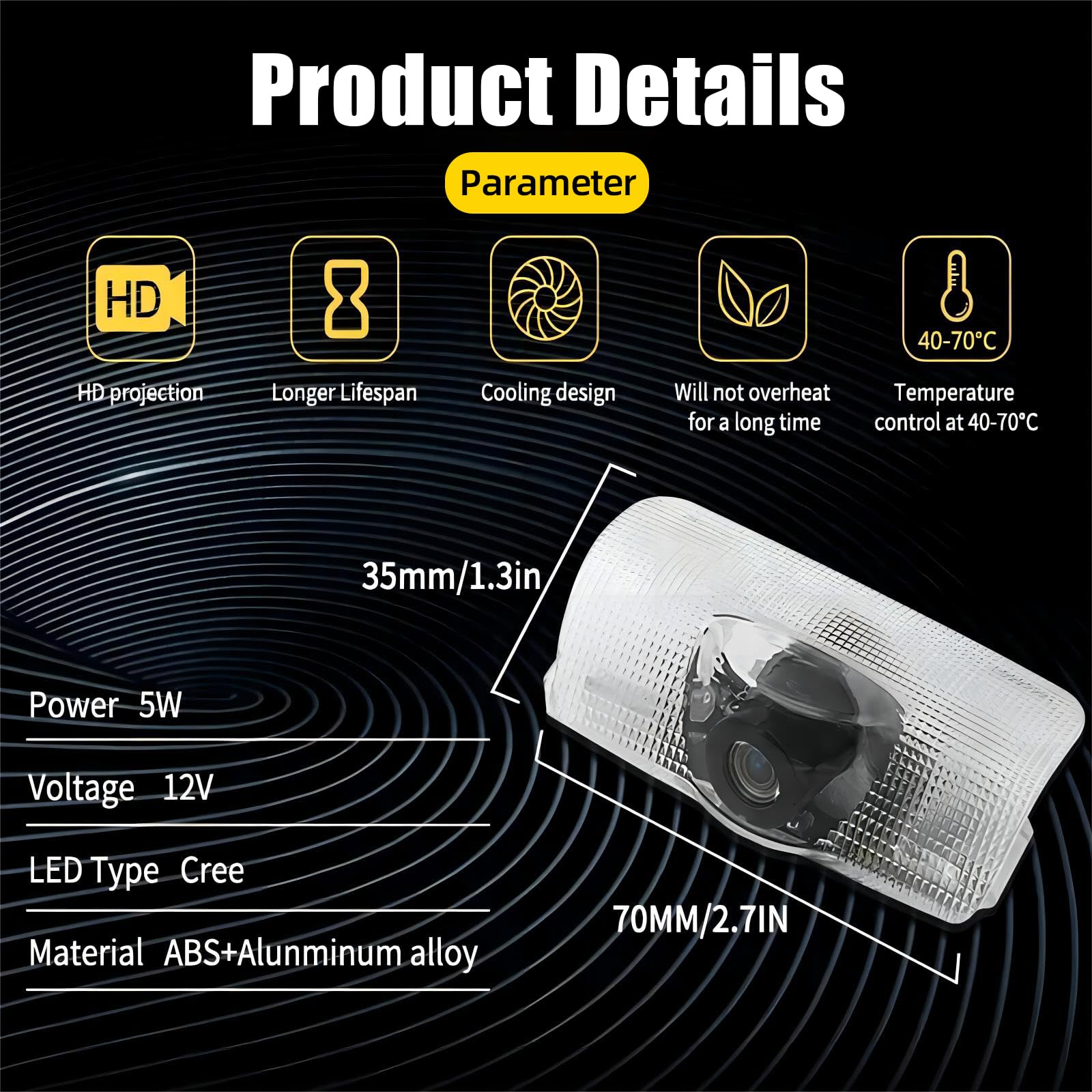 Thingrific waterproof design ensures brightness in varied weather
