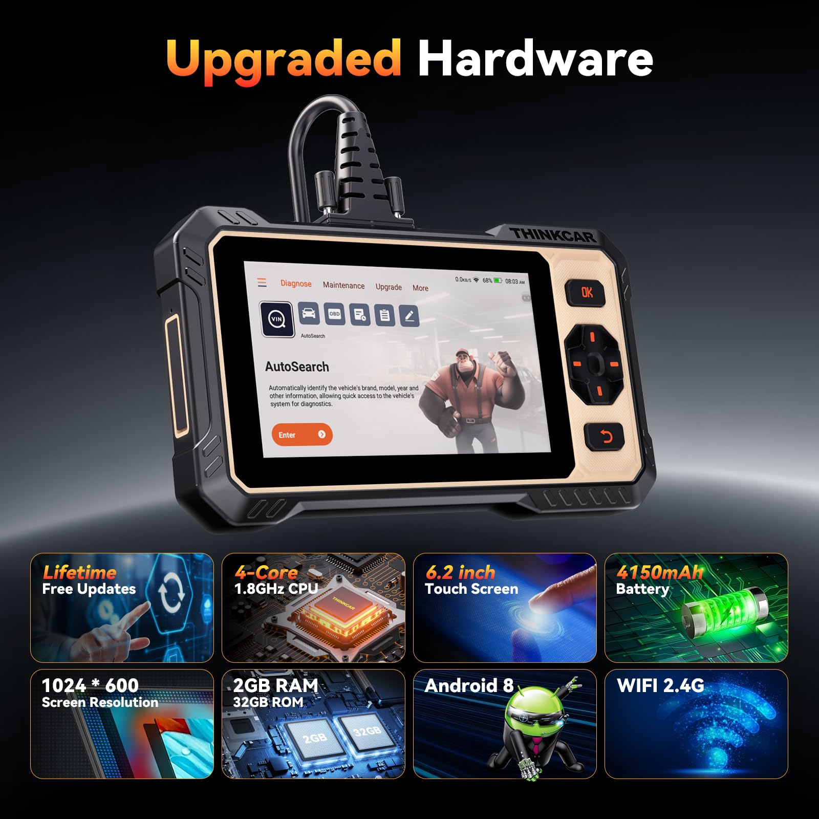 ThinkCAR ThinkSCAN 662 history reports and shareable diagnostics