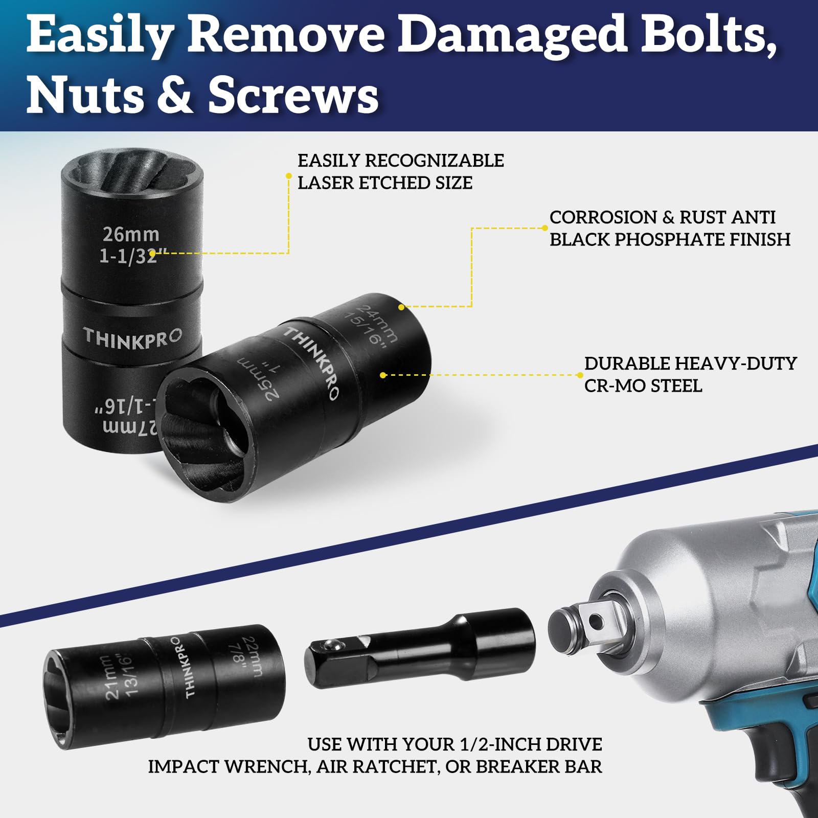 Thinkpro with black oxide coating for corrosion resistance in harsh conditions