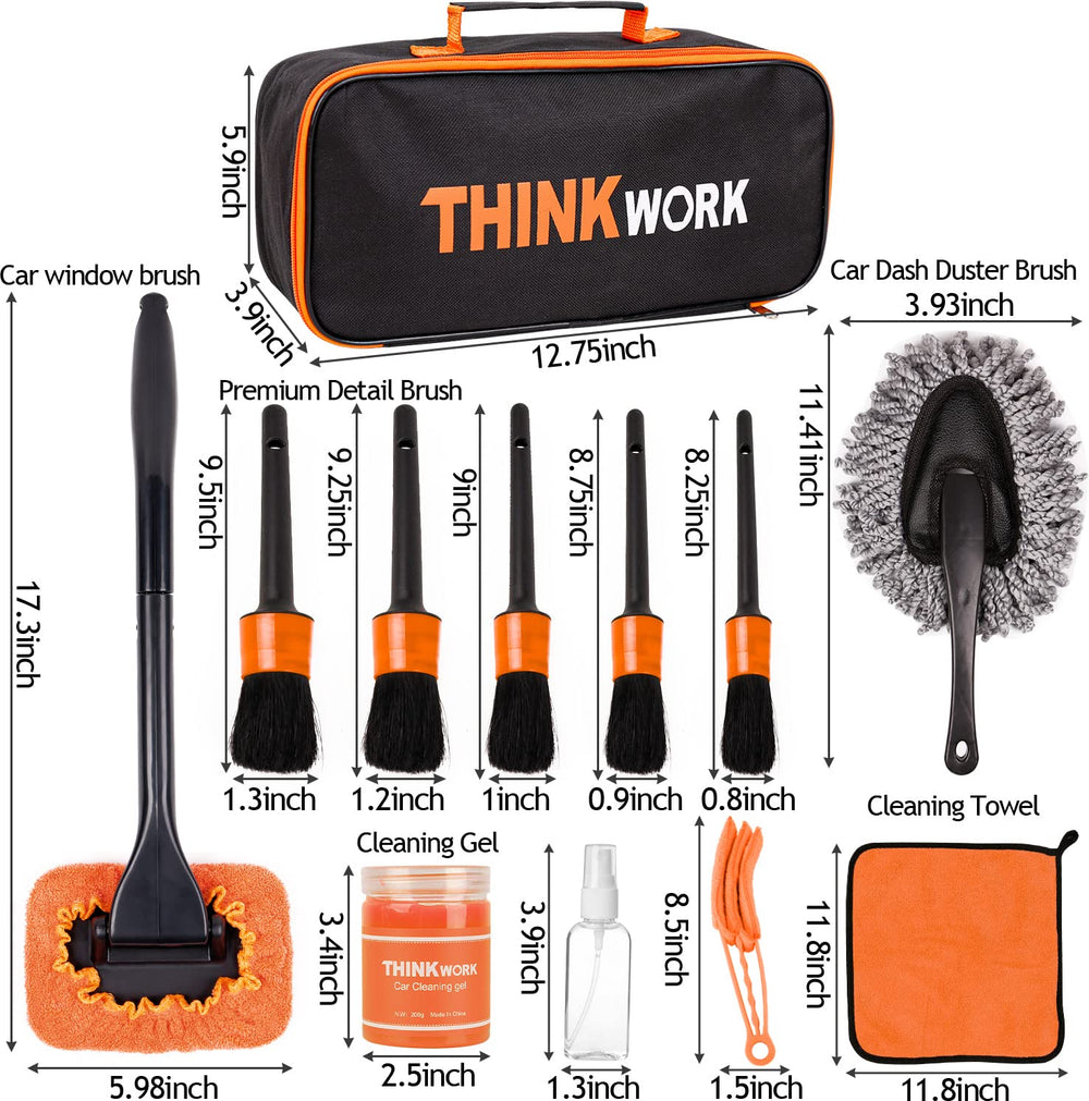 THINKWORK air vent brushes cleaning narrow slats