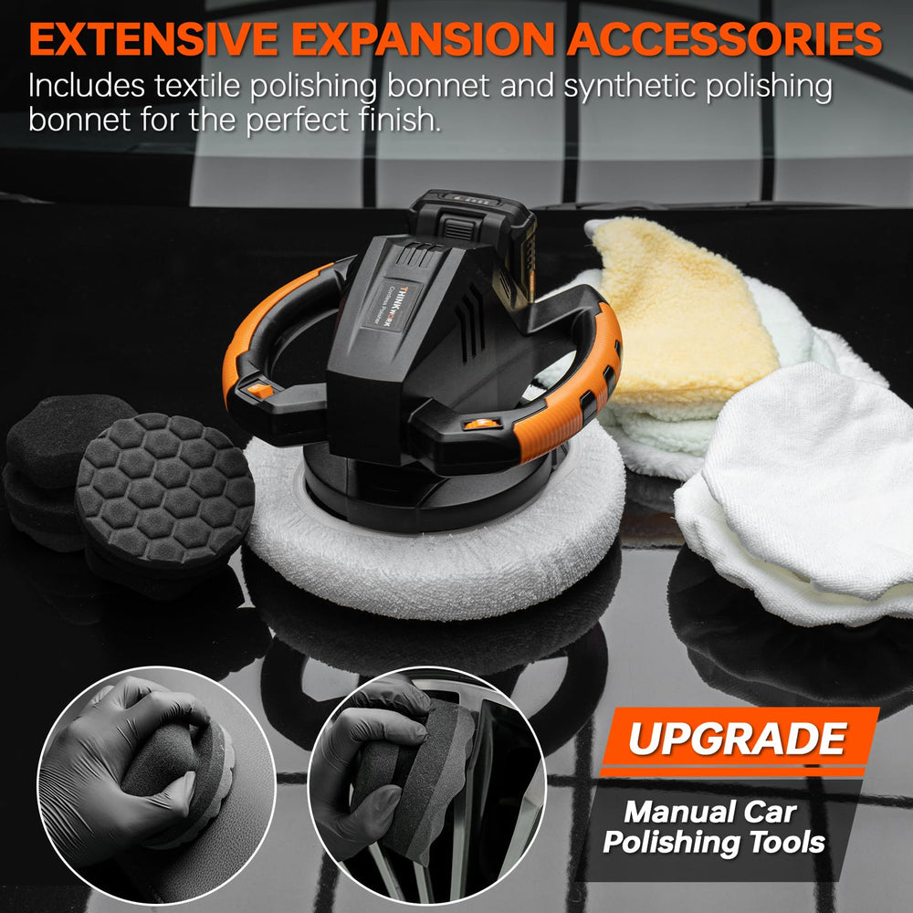 THINKWORK Buffer Polisher compact travel kit for on-the-go polishing.