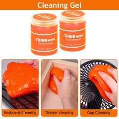 THINKWORK car window brush for even coverage on glass