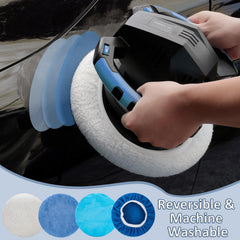 THINKWORK coral fleece buffing pad designed for smooth wax application