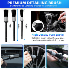 THINKWORK long-hair detail brush for larger areas and debris