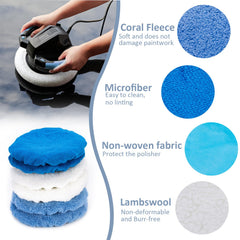 THINKWORK nonwoven fabric pad for versatile surface treatment on metal and plastic