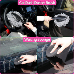 THINKWORK Pink double-sided microfiber towels lift dirt with a lint-free finish