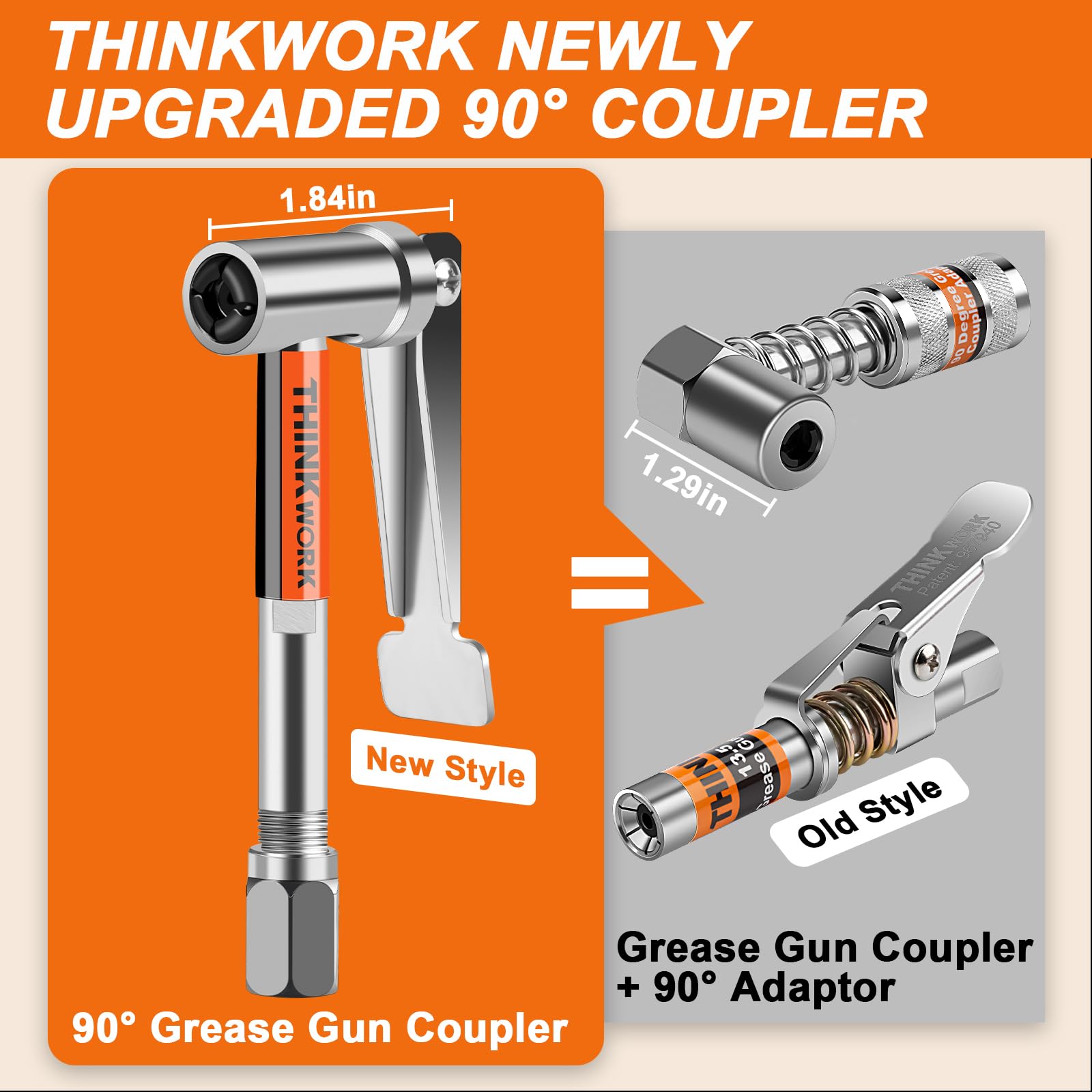 THINKWORK quick-release design enables fast, one-handed operation.