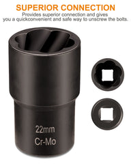 Thinkwork extractor sizes 17 to 27mm prepare you for common fasteners