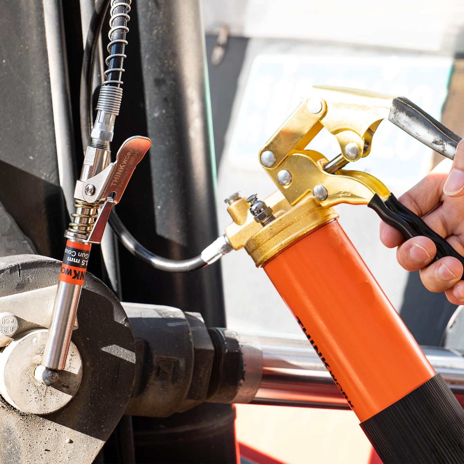 Thinkwork versatility for auto shops, large machinery, and farm equipment.