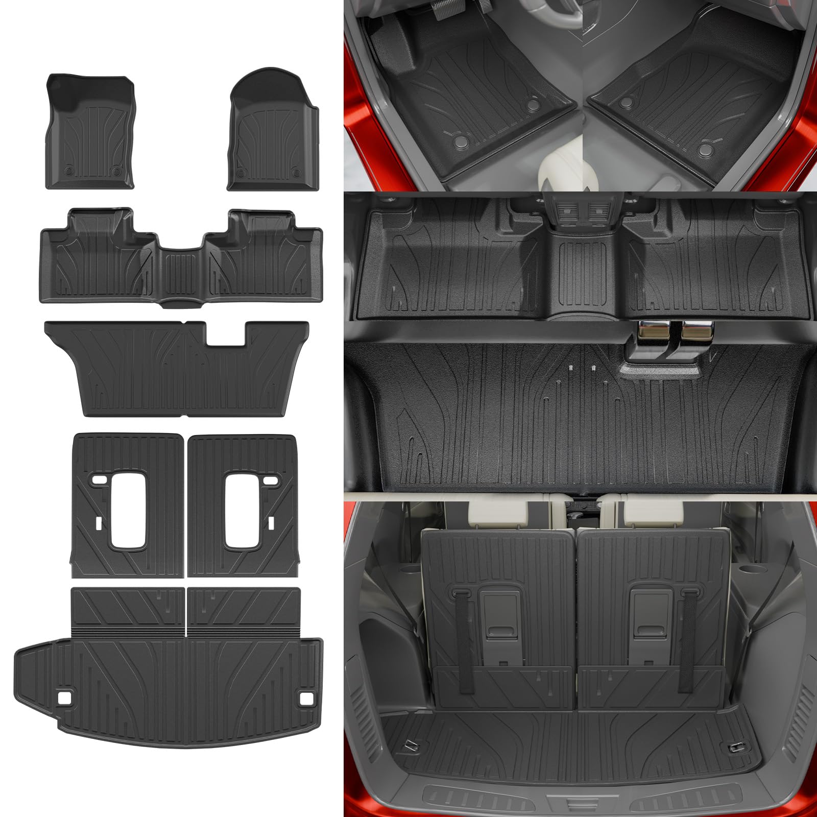 Thinzyou Durango 7-seats backrest mats protect interiors all year.