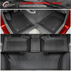 Thinzyou Durango 3rd-row backrest mats keeping seats clean and organized
