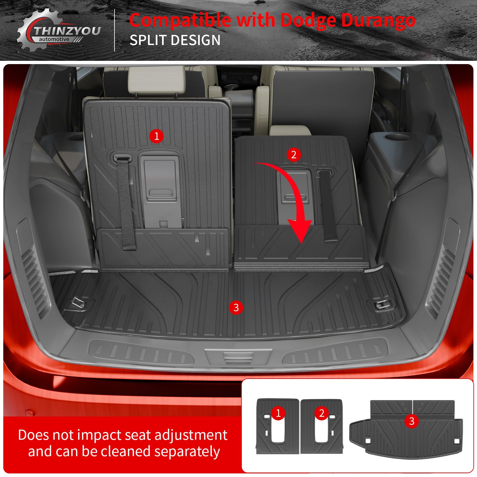 Thinzyou Durango all-weather mats for year-round interior cleanliness