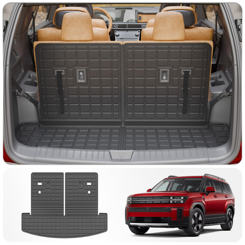 Thinzyou Santa Fe cargo mat front view for all-weather protection