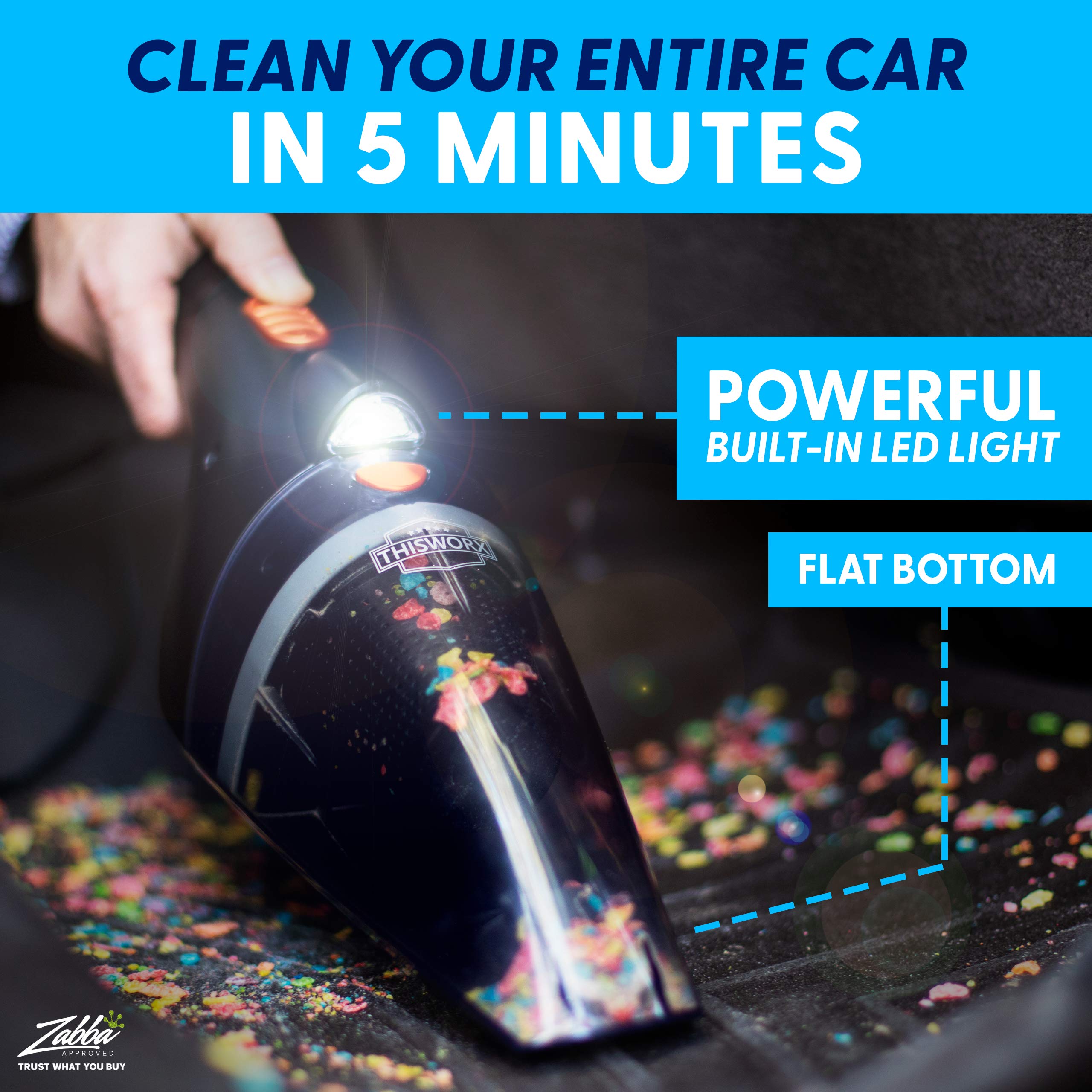 ThisWorx 2.0 tool shines on dog hair cleaning with brushes and suction.