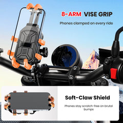 Thlevel anti-theft Torx lock deterring casual removal while parked.