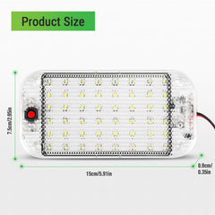 Thlevel LED Dome Light anti-glare design protects eyes during long use