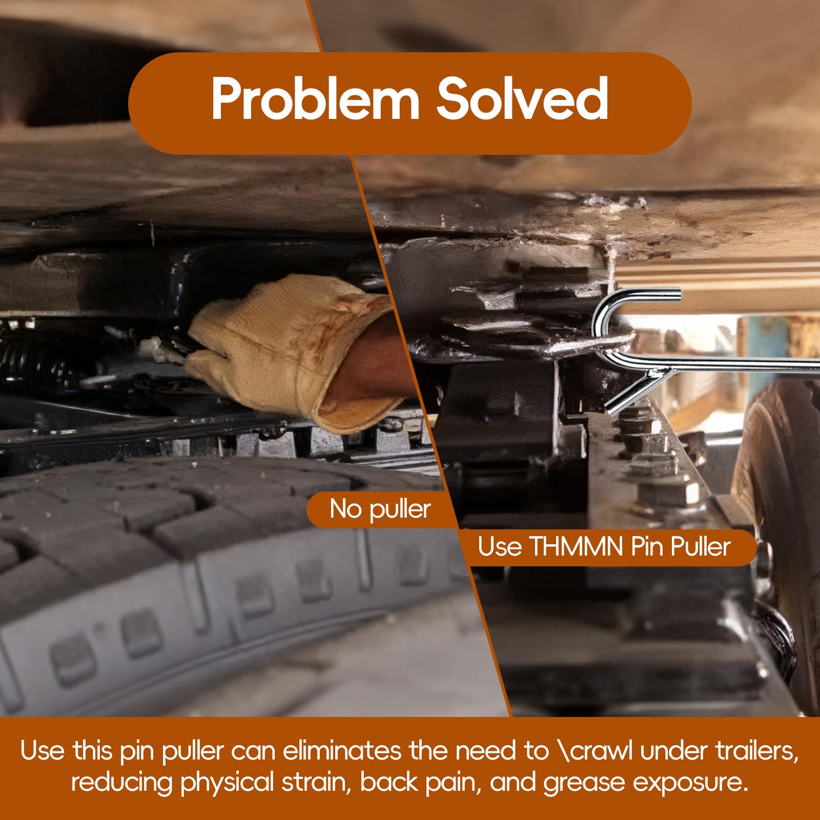 THMMN compact storage design fits in cab or toolbox.