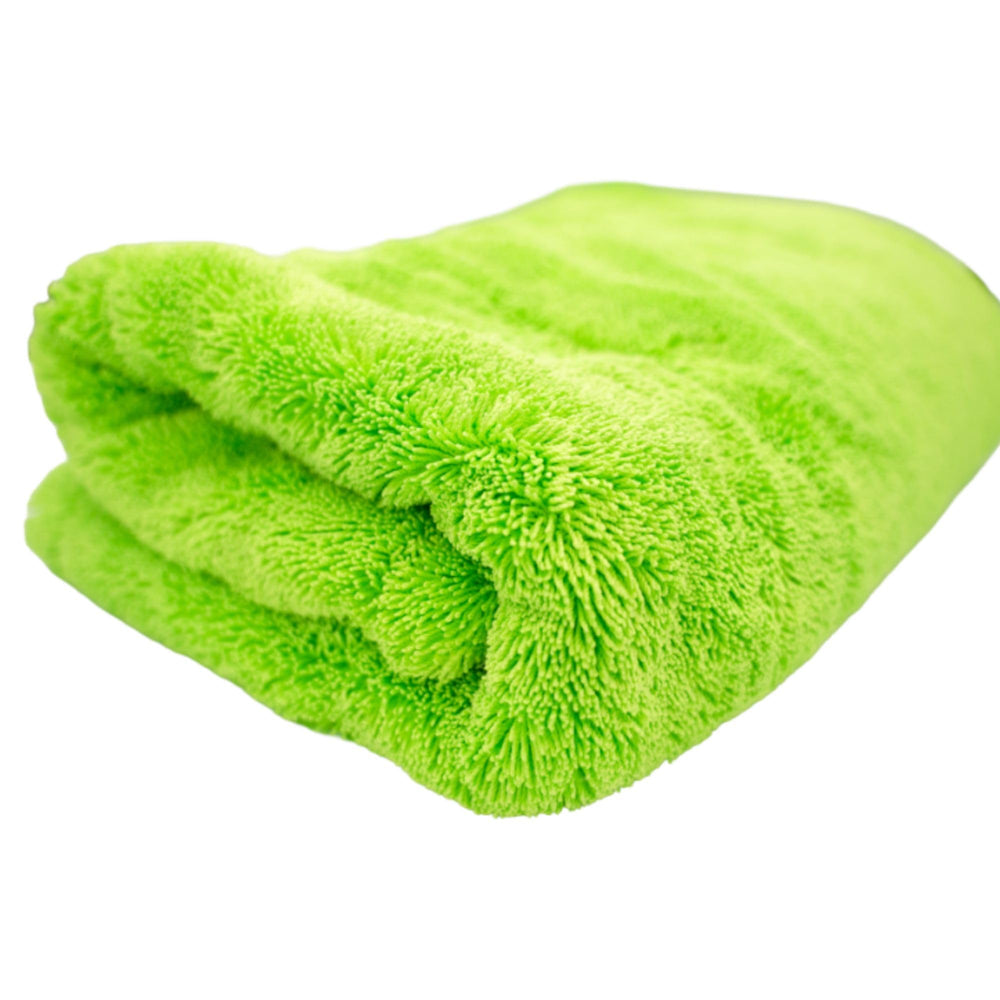 THOR GOAT 1800 Green Drying Towel for rapid, lint-free car drying.