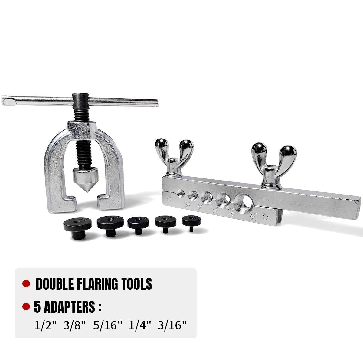 Thorstone complete tool set for brake lines and brass tubing