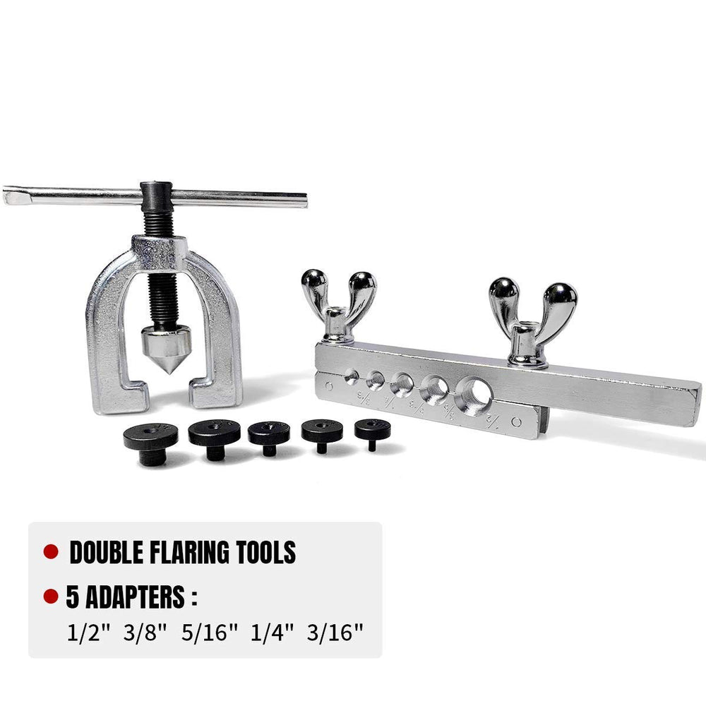 Thorstone complete tool set for brake lines and brass tubing