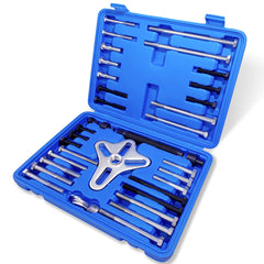 Thorstone harmonic balancer puller set with blue case for easy storage and quick access.