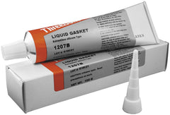 ThreeBond TB1207B tube applying gasket sealant to metal surface for high-temperature sealing.