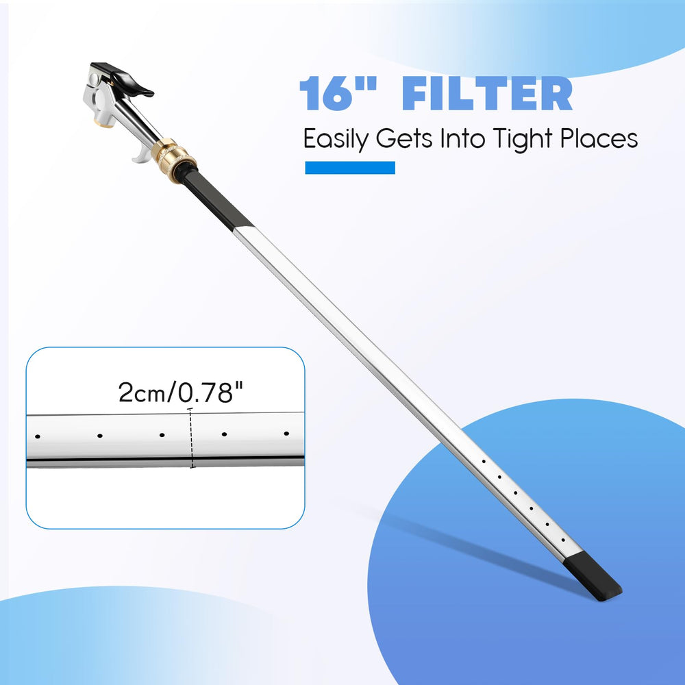 Threlaco wand features a 304 stainless steel body for durability.