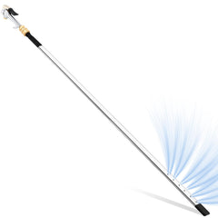 Threlaco radiator cleaning wand 32in reaches tight spaces for thorough radiator cleaning.