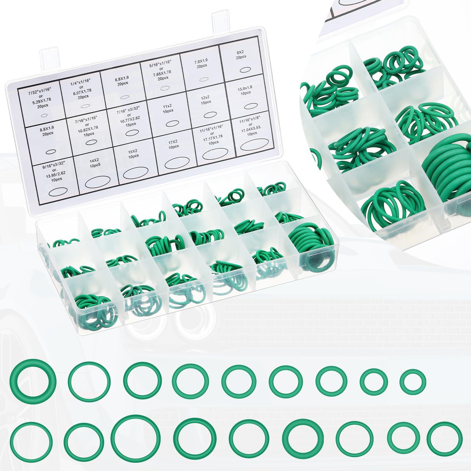 Threlaco valve cores 39 pcs of brass and aluminum for reliability.