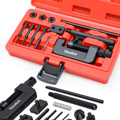Thsakzo chain-breaker tool handle and lever provide smooth operation and leverage.