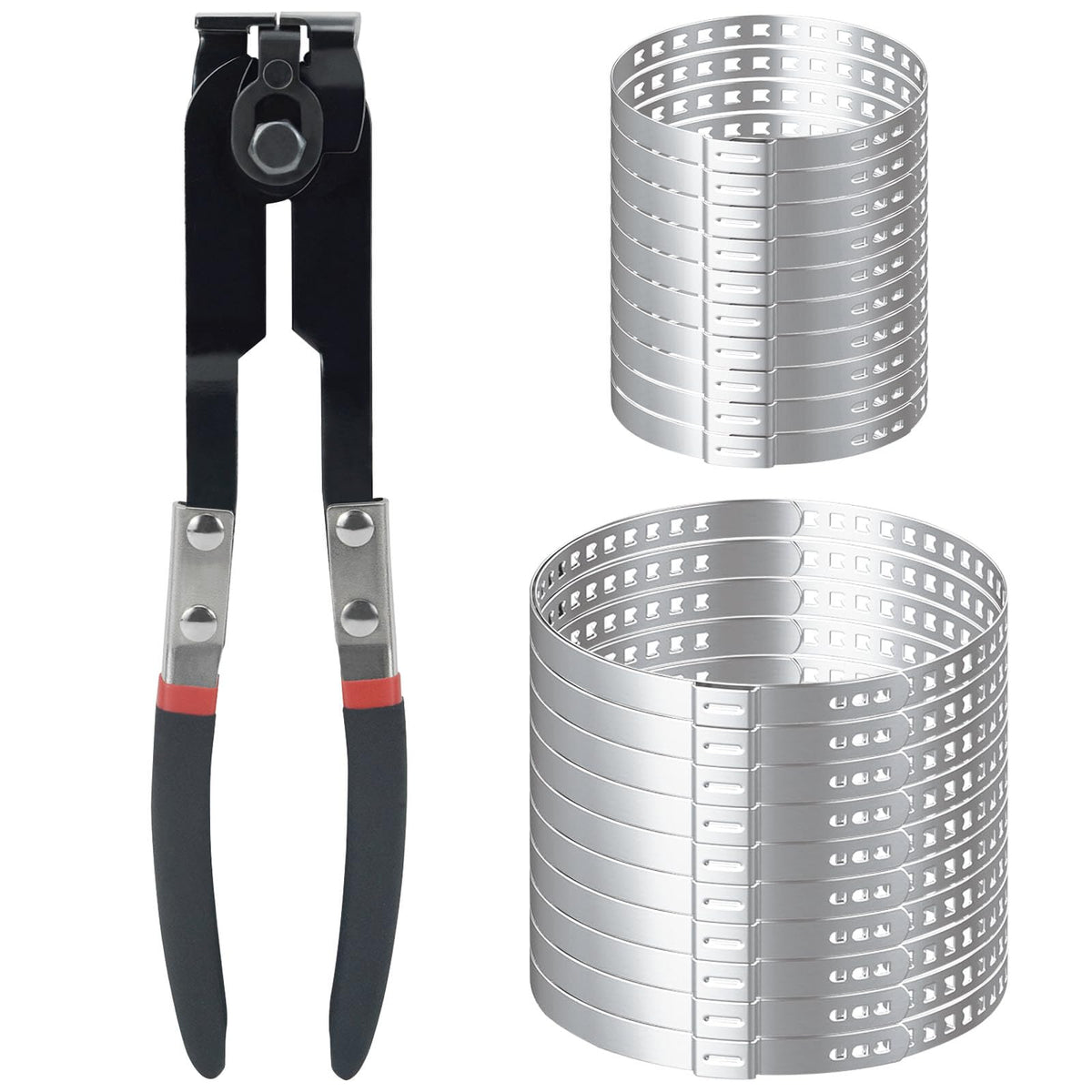 Thsakzo CV boot clamp plier in black with a secure grip for precise clamp installation.