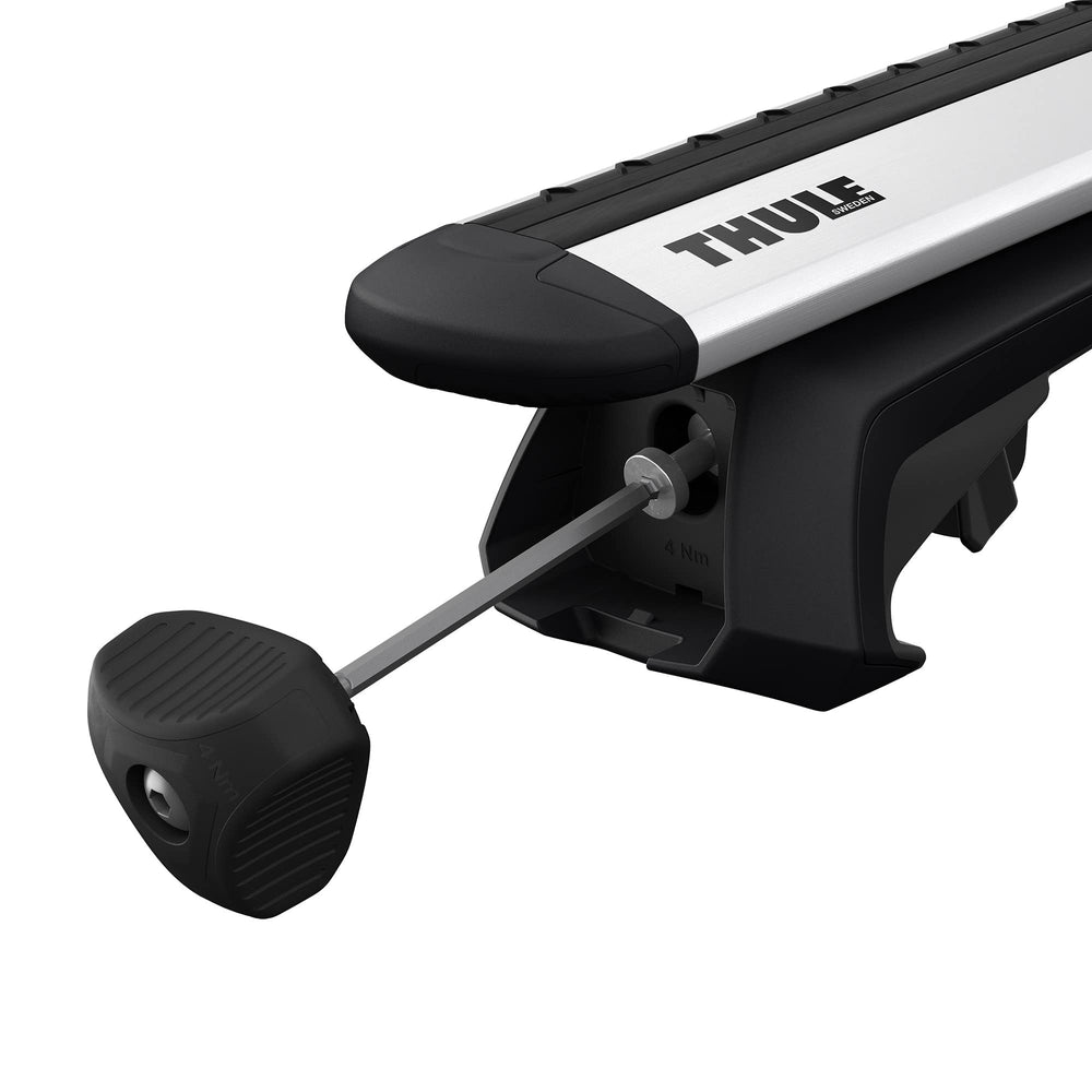 Thule One-Key locks included for simplified secure mounting