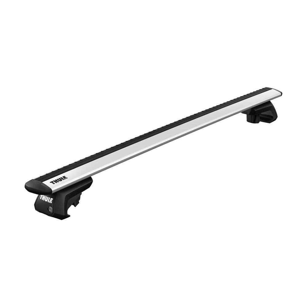 Thule rubber lining protecting raised rails and preventing scratches