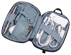 Thule Subterra PowerShuttle small black interior with dedicated pockets for accessories