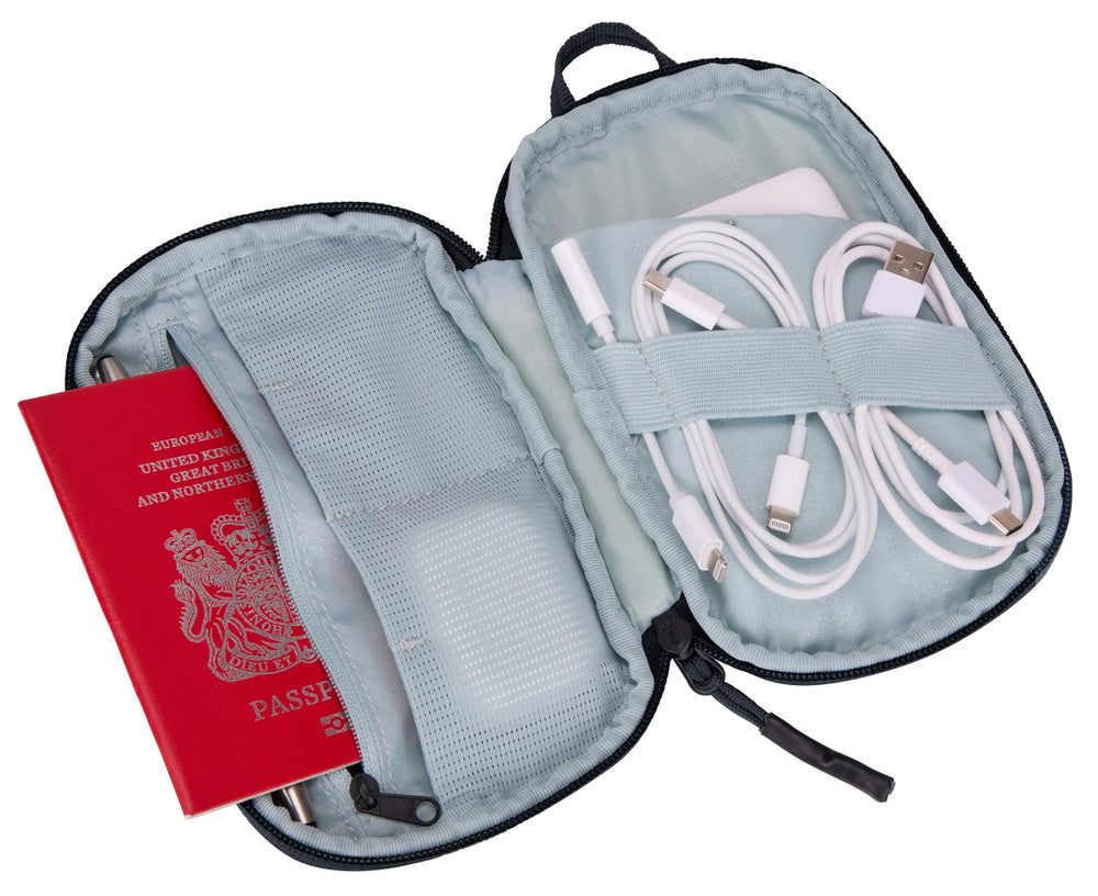 Thule Subterra PowerShuttle Small with multiple pockets and elastic loops