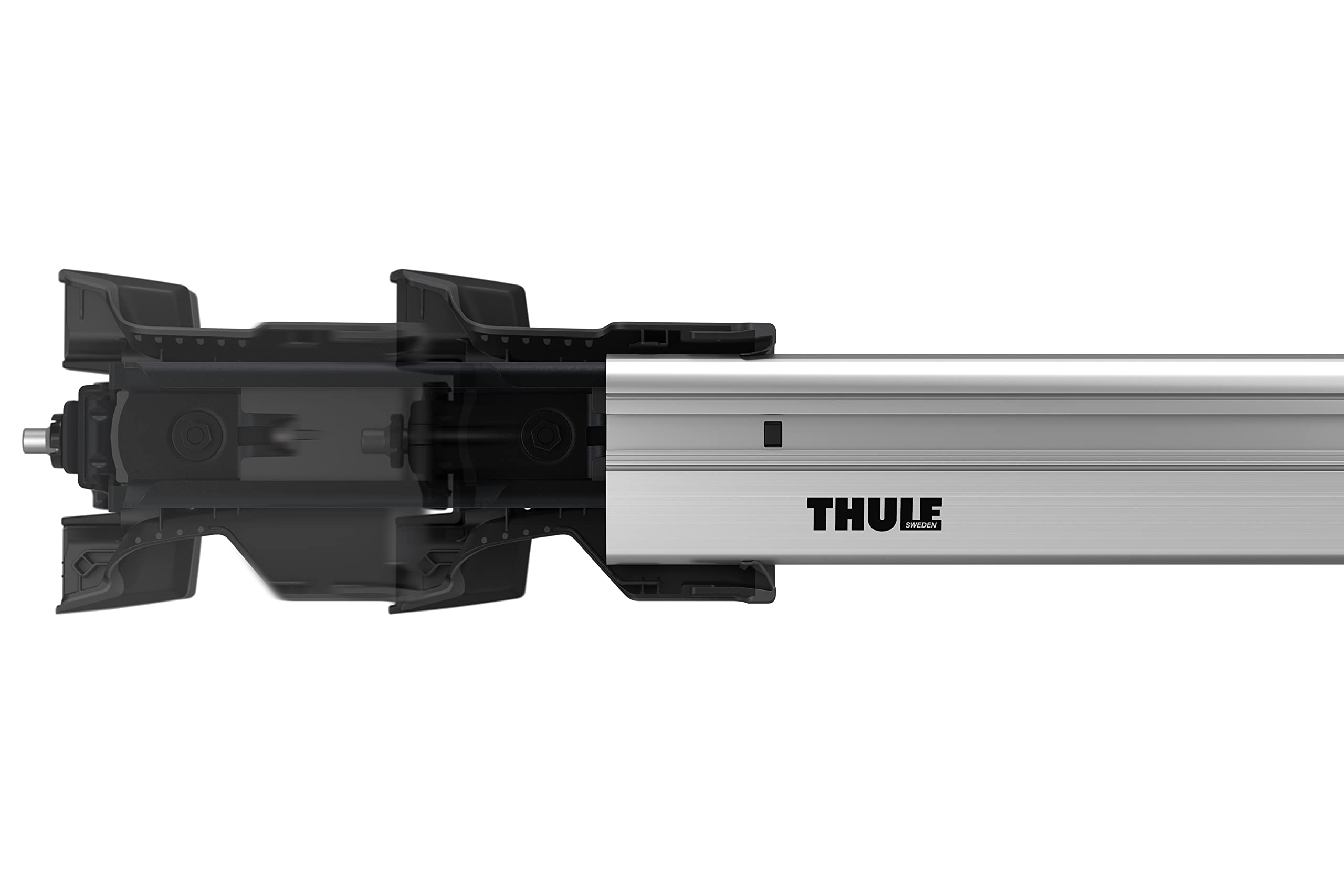 Thule WingBar Edge 113 Silver supports versatile trips from city commutes to road trips.