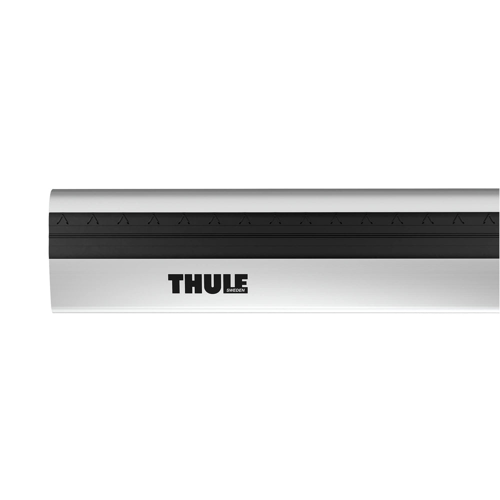 Thule WingBar Edge WindDiffuser shapes airflow to reduce wind noise.