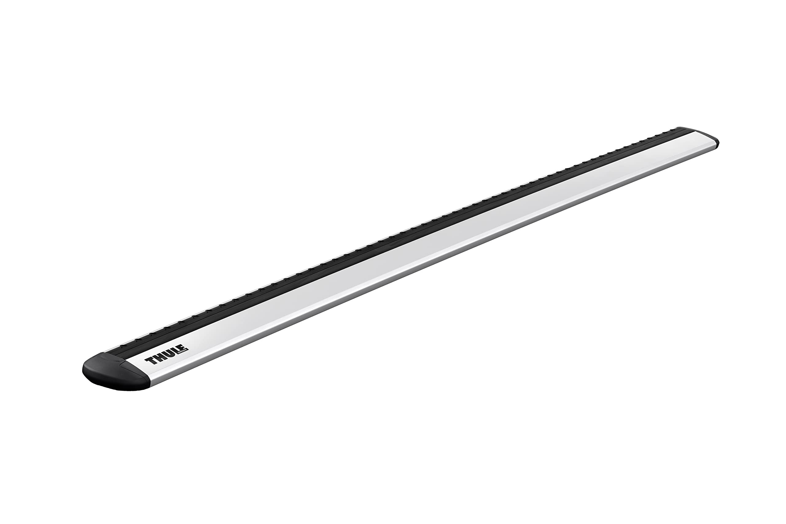 Thule WingBar Evo 108 two-pack provides sturdy roof rack capability.