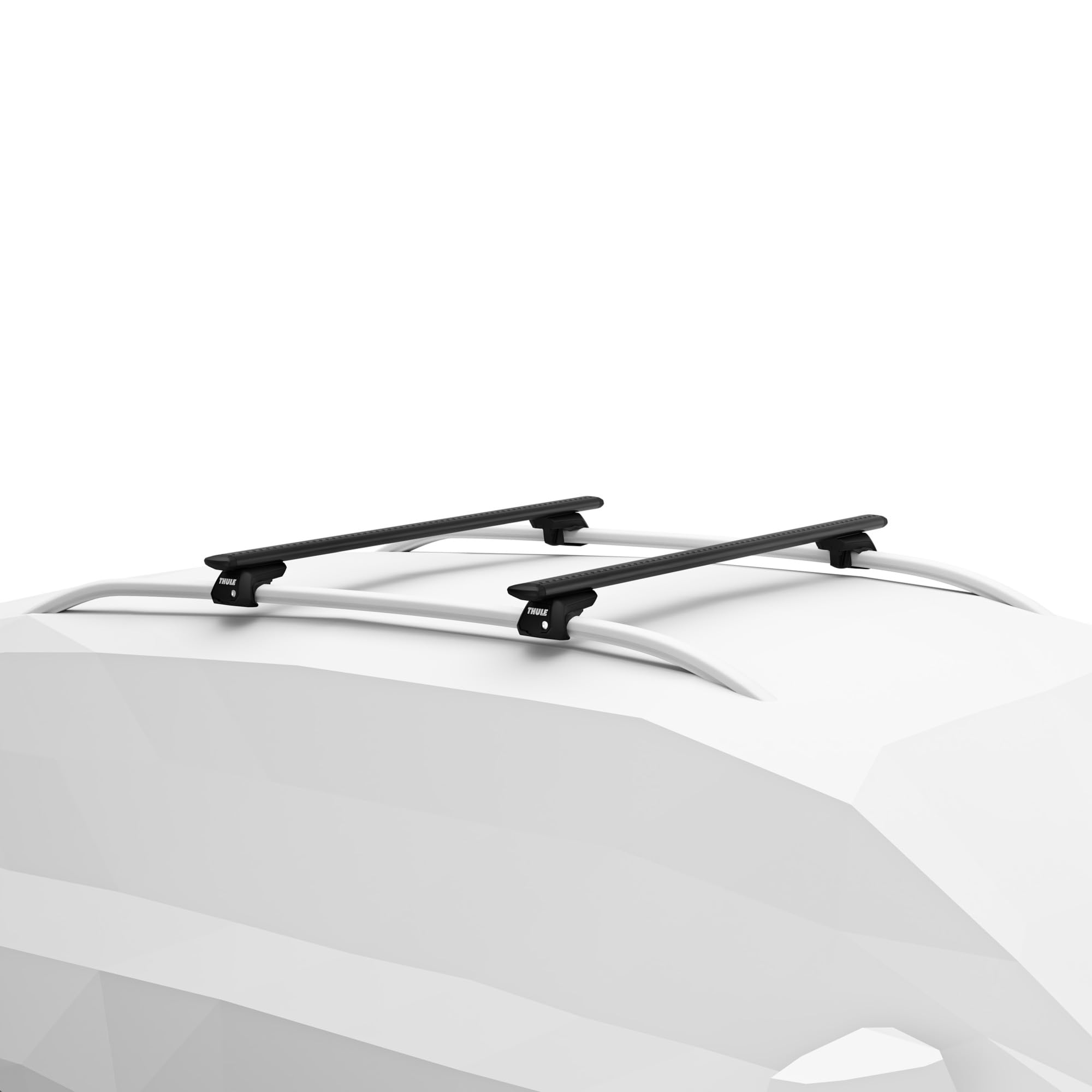 Thule Wingbar Evo 118 smart slide scale enables quick rack installation.
