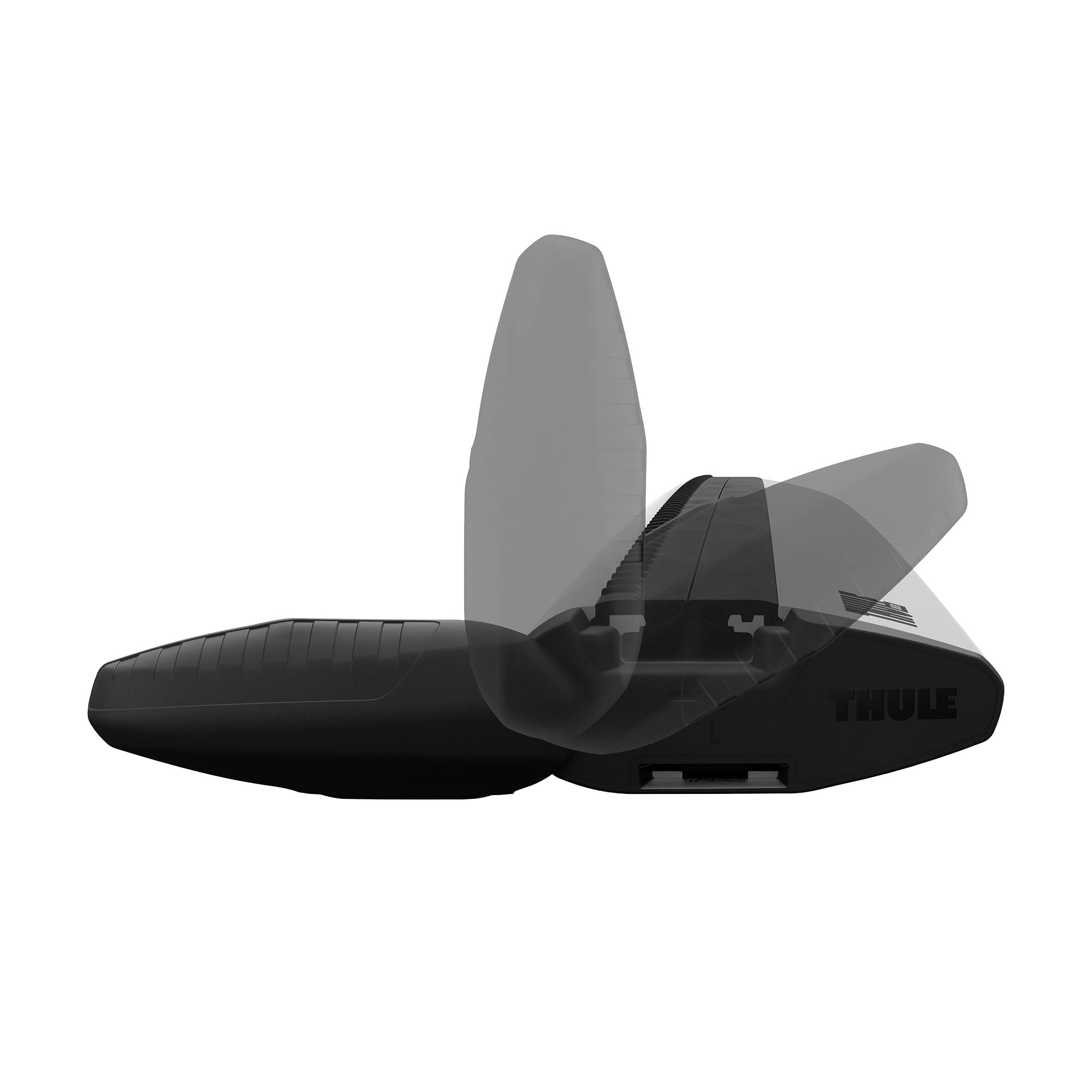 Thule Wingbar Evo 118 wind diffuser technology reducing noise and drag