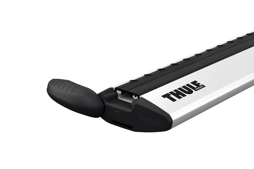 Thule Wingbar Evo 135 two-pack provides durable aerodynamic rails.