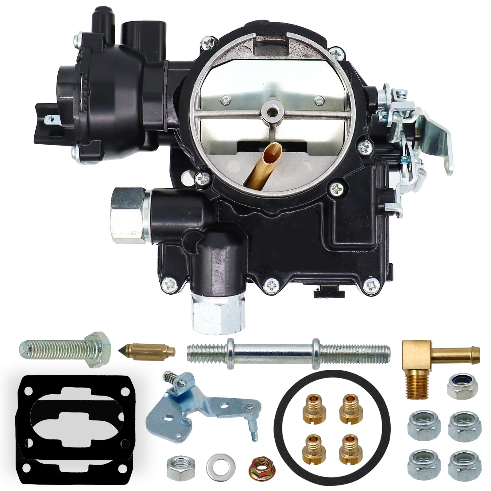 THUNDERMINGO marine carburetor with electric choke for Mercruiser 3.0 engines.