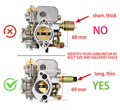 THUNDERMINGO 30/31 PICT-3 carburetor front view for straightforward mounting.
